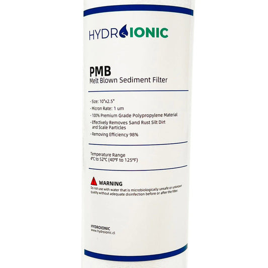 Filtro de sedimento 10x2,5''x1micron
