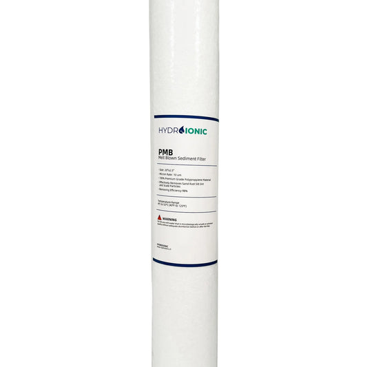 Filtro de sedimento 20x2,5''x10micron