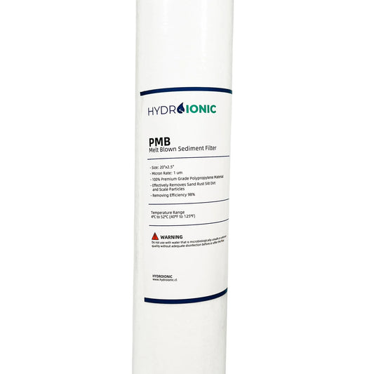 Filtro de sedimento 20x2,5''x1micron