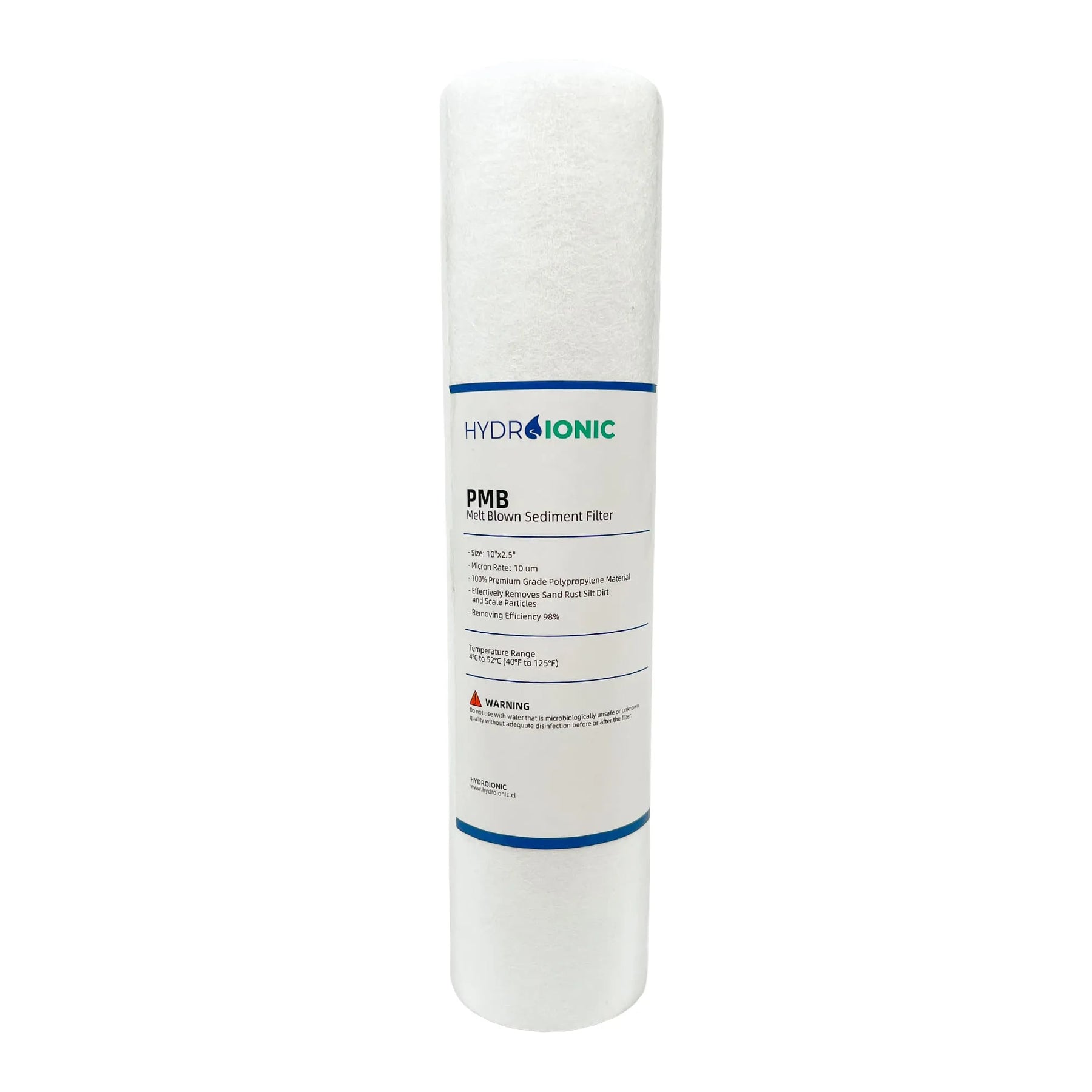 Filtro de sedimento 10x2,5x10micron