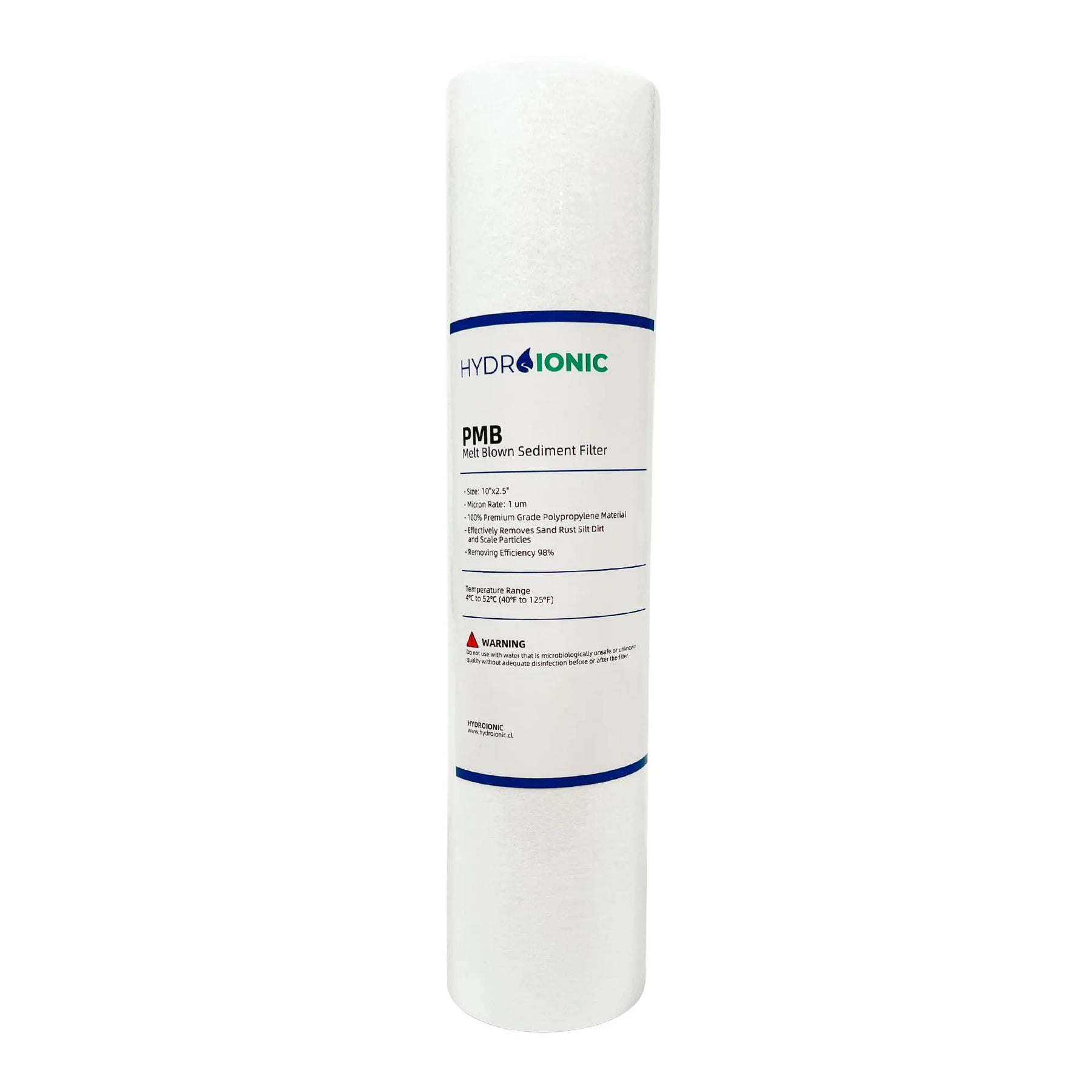 Filtro de sedimento 10x2,5''x1micron
