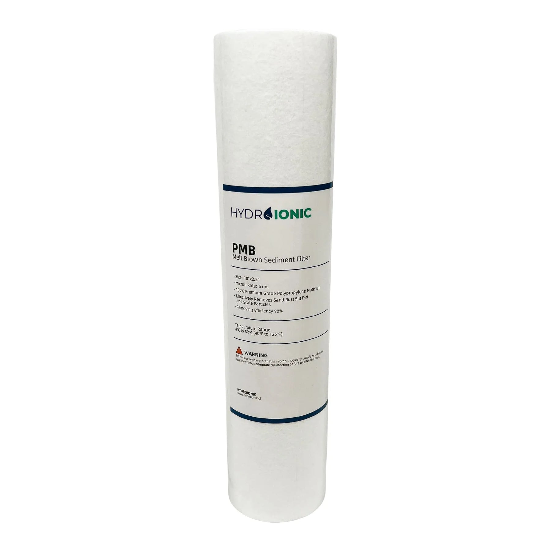 Filtro de sedimento 10x2,5''x5micron