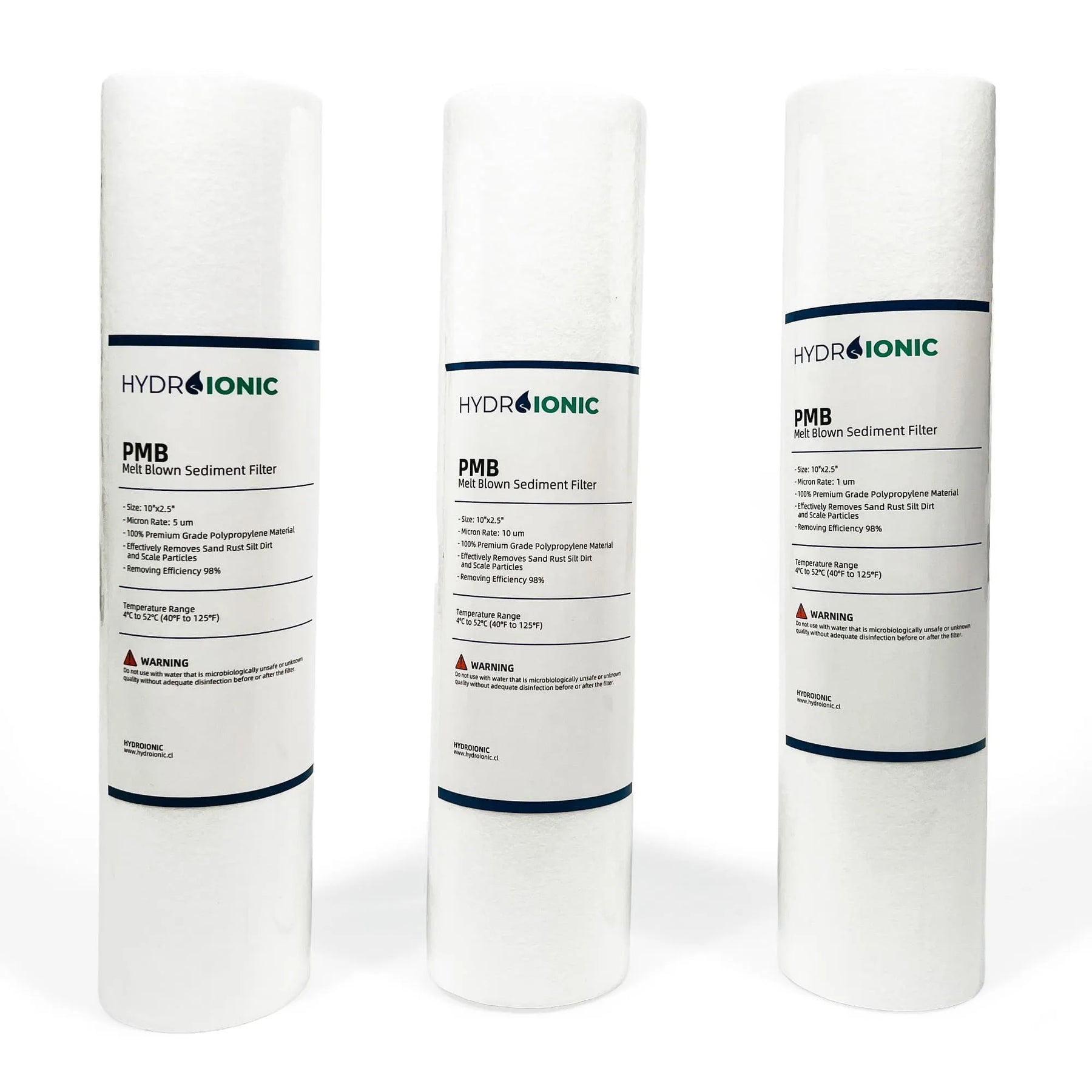 Filtro de sedimento 10x2,5x10micron