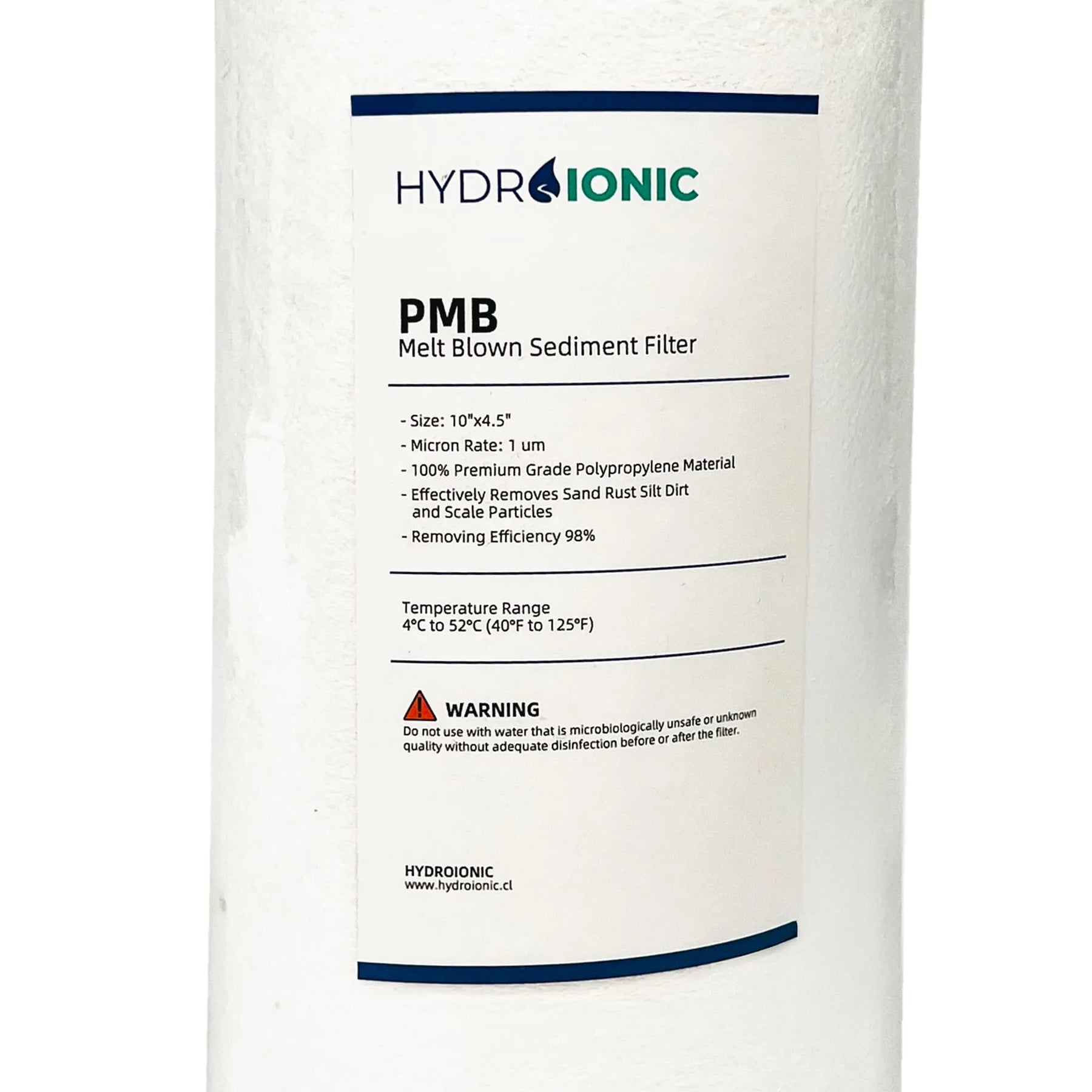 Filtro de sedimento 10x4,5''x1micron