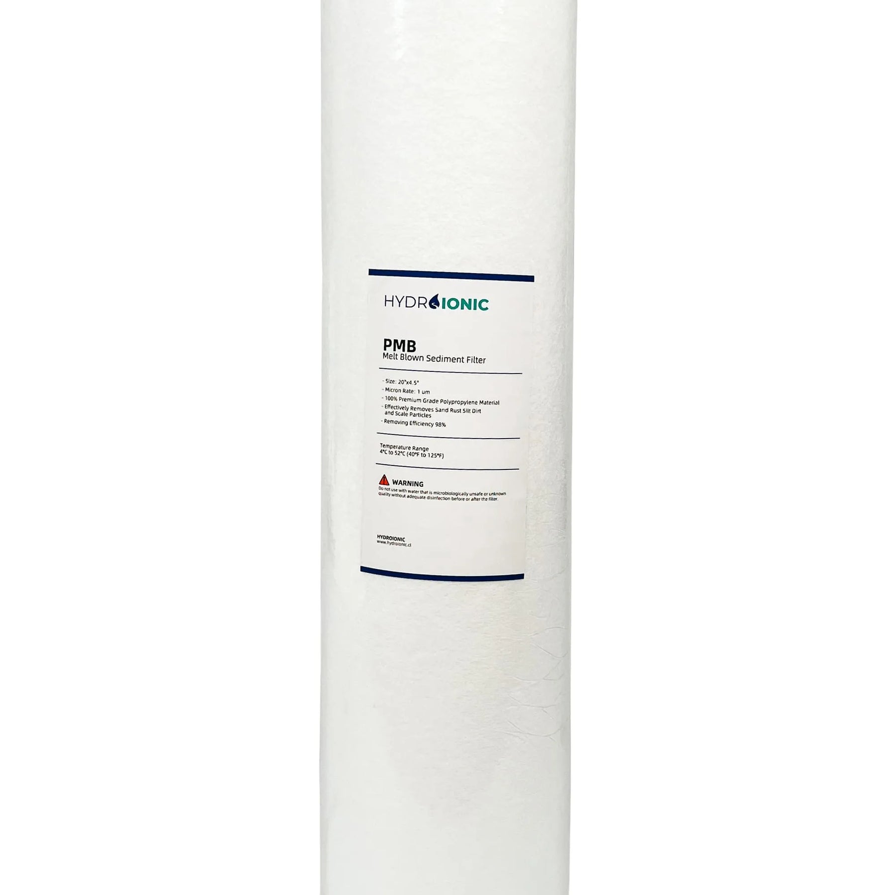 Filtro de sedimento 20x4,5''x1micron